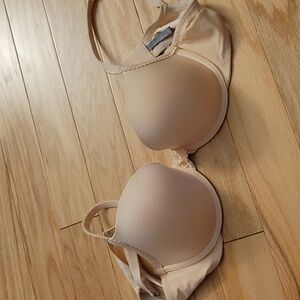 Aerie Nina Push-Up Bra 36C Light Pink/Beige